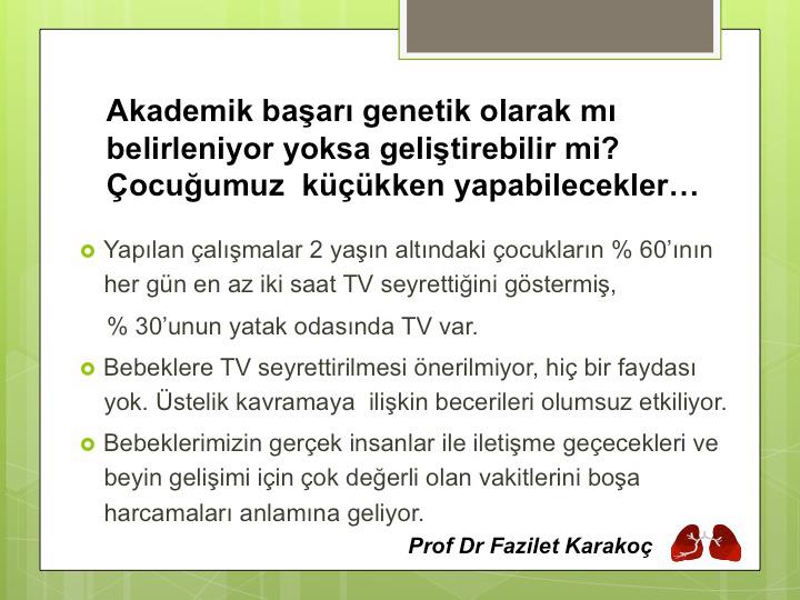 Prof. Dr. Fazilet Karakoç Sık Sorulan Sorular