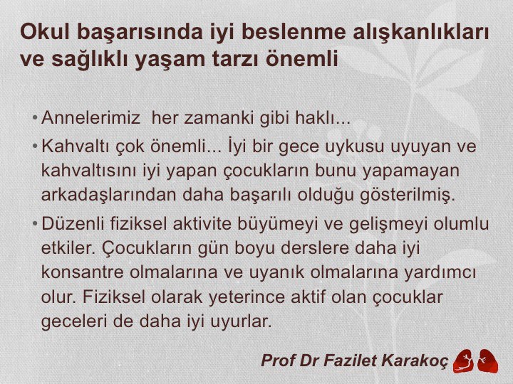 Prof. Dr. Fazilet Karakoç Sık Sorulan Sorular