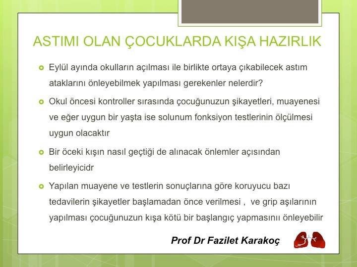 Prof. Dr. Fazilet Karakoç Sık Sorulan Sorular